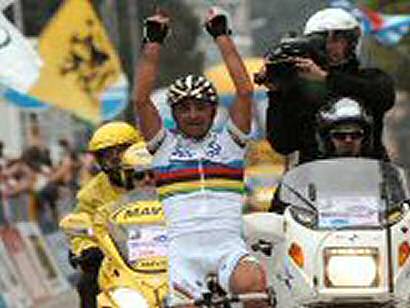 Giro de Lombardia: Bettini se impone y el español Samuel Sánchez acaba segundo