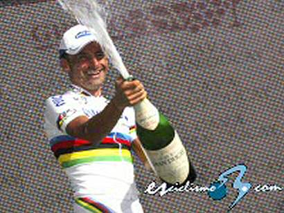 Vuelta a España: Paolo Bettini gana en Toledo y Chavanel se viste de oro