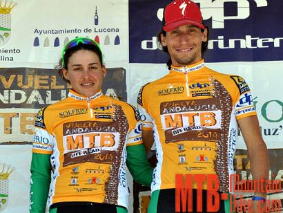 Vuelta Andaluca MTB: Romero y Bahuet vencen tras suspenderse la ltima etapa