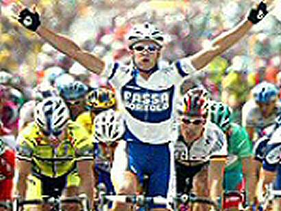 Vuelta a Aragón: Petacchi gana su segunda etapa al sprint la víspera de la cronoescalada de Virgen de la Sierra