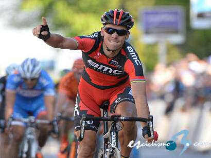 Tour de Luxemburgo: Gilbert se anota la segunda etapa, Lammertink nuevo líder