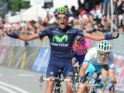 Giro de Italia: Beñat Intxausti: "Hoy sí que puedo decir que he disfrutado"
