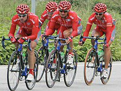 El equipo Relax-GAM Fuenlabrada para el 58º Gran Premio de Llodio