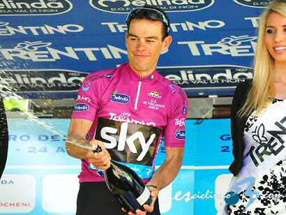 Giro del Trentino: Richie Porte consigue la etapa y el liderato; Mikel Landa segundo