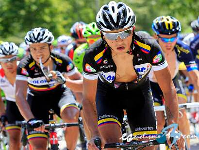 Team Colombia, a la Vuelta a Burgos a defender el podio de Chaves