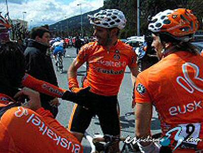 Gran Premio de Llodio: Samuel Sánchez: “El equipo ha hecho un gran trabajo, se merece un diez”