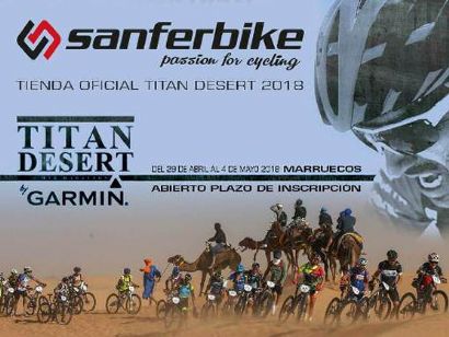 Sanferbike, nueva tienda oficial para la Titan Desert 2018