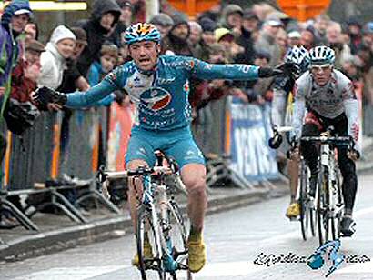 Turgot se lleva la segunda etapa de los Tres Días de la Panne, Paolini líder