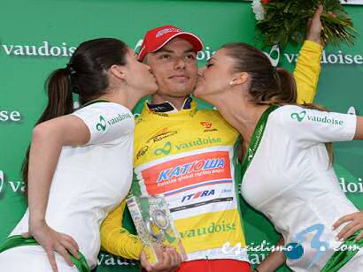 Tour de Romandía: Simon Spilak: "Estoy contento por haber logrado la victoria"