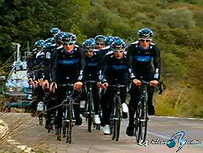 El Team Sky expone su dominio en el prlogo del Tour de Qatar