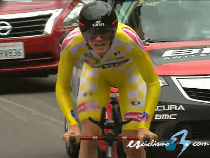 USA Pro Challenge: Tejay van Garderen gana la cronoescalada y sigue lder