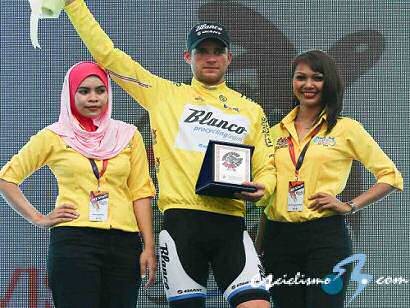 Tour de Langkawi: Theo Bos gana también la segunda etapa