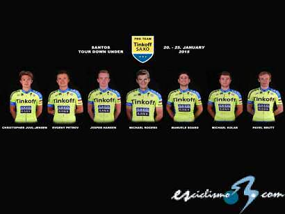 Michael Rogers liderará el Tinkoff-Saxo en el Tour Down Under