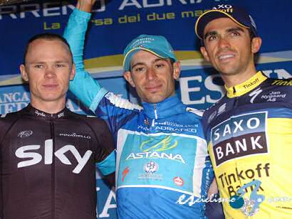 Vincenzo Nibali se lleva la Tirreno-Adriático y Tony Martin la última etapa