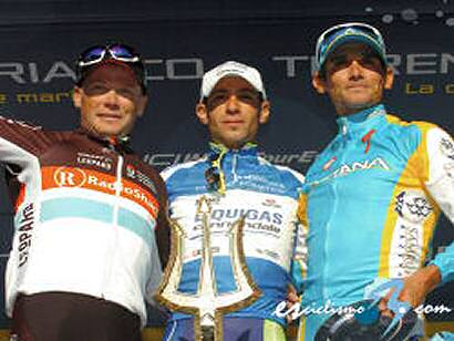 Tirreno-Adriático: Cancellara vence la crono y Nibali se corona ganador