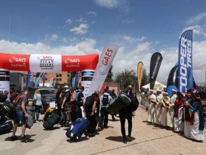 Todo preparado para que dé comienzo la Gaes Titan Desert by Garmin