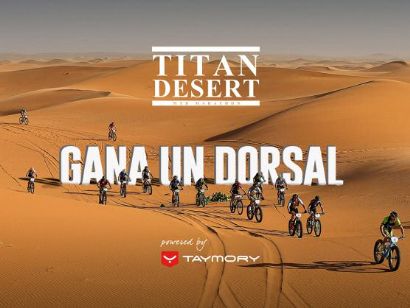 Taymory sortea un dorsal para participar en la Titan Desert by Garmin