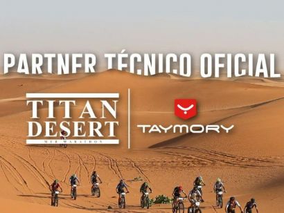 Taymory seguirá vistiendo a la Titan Desert by Garmin