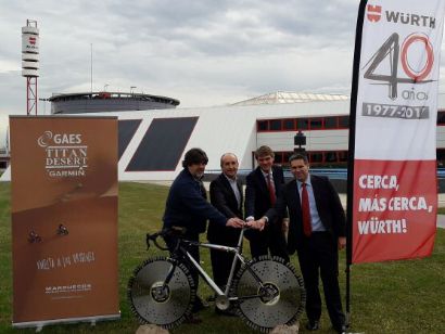 Würth, herramienta oficial de la Gaes Titan Desert by Garmin