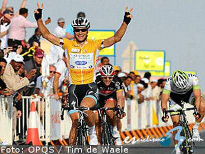 Tour de Catar: Tom Boonen suma su segunda victoria y refuerza el liderato
