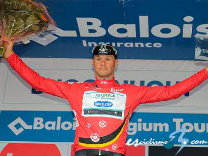 Tom Boonen lidera la Vuelta a Bélgica tras imponerse en la primera etapa