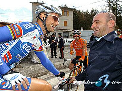 Tom Boonen, al frente del Quick Step en la Gante-Wevelgem