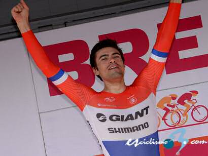 Eneco Tour: Dumoulin gana la crono y Boom es el nuevo líder