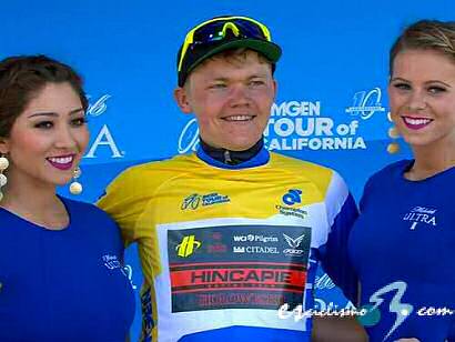 Tour de California: Toms Skujins vence en la tercera etapa y se viste de líder