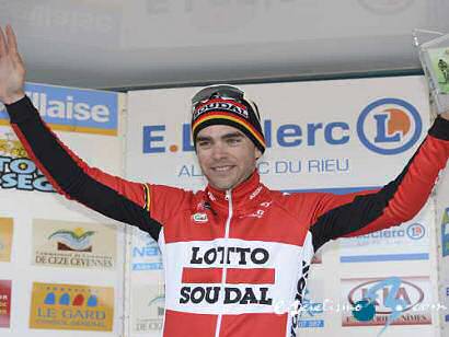 Estrella de Bessèges: Gallopin se lleva la etapa y Theuns conserva el liderato