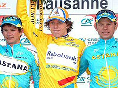 Thomas Dekker se proclama vencedor del Tour de Romandía tras una brillante contrarreloj