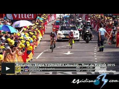 Tour de Francia: Vídeo resumen de la 1ª etapa del Tour de Francia