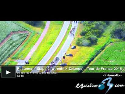 Tour de Francia: Vídeo resumen de la 2ª etapa del Tour de Francia