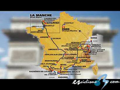 Tour de Francia: Vídeo presentación del recorrido del Tour de Francia 2016