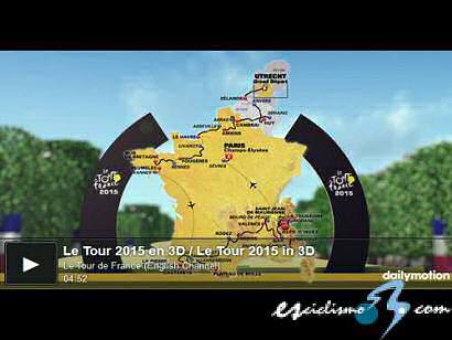 Tour de Francia: Vídeo oficial del recorrido del Tour de Francia 2015