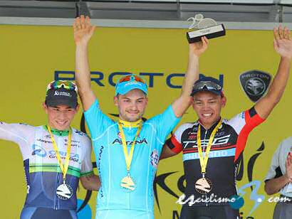 Andrea Guardini lidera el Tour de Langkawi tras ganar la primera etapa