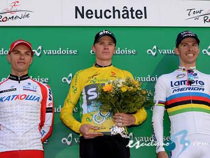 Chris Froome se adjudica el Tour de Romandía tras ganar la contrarreloj final