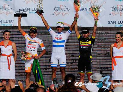 Tour de San Luis: Daniel Daz gana tambin en El Amago y afianza el liderato