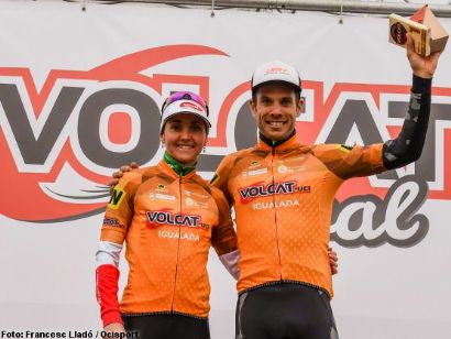 Hans Becking y Eva Lechner se imponen en la etapa inaugural de la VolCAT 2019