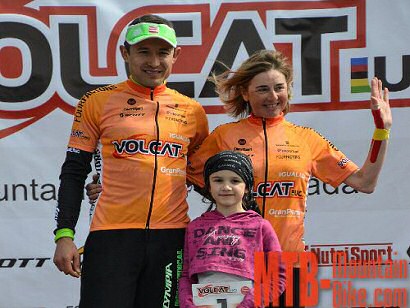 Leonardo Páez y Annabella Stropparo primeros líderes de la VolCAT