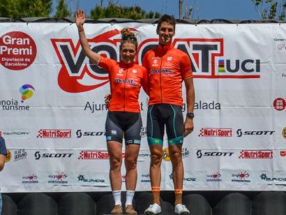 Jiri Novak y Claudia Galícia ganadores de la primera etapa y líderes de la VOLCAT