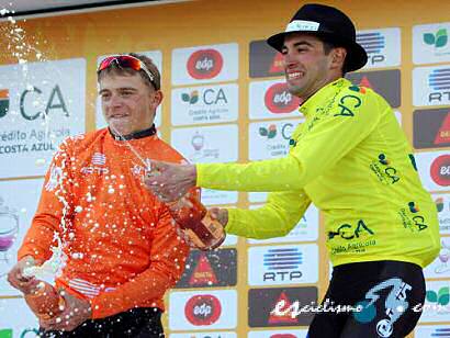Daniel Silva, líder de la Vuelta al Alentejo tras ganar la primera etapa