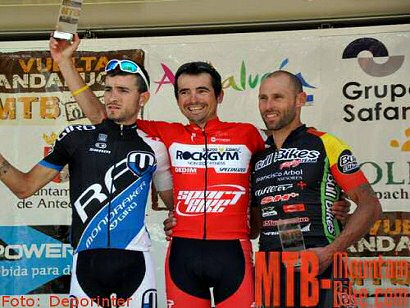 Vuelta Andalucía MTB: Manuel Beltrán gana la segunda etapa y es líder