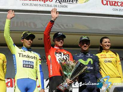 Chris Foome es el vencedor de la Vuelta a Andalucía, Juanjo Lobato se lleva la última etapa