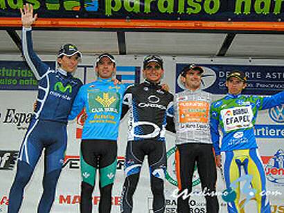 Vuelta a Asturias: Vctor Cabedo gana la cuarta etapa y Javier Moreno conserva el liderato