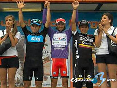 Dani Moreno gana la Vuelta a Burgos y Johan Chaves la última etapa