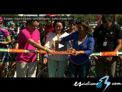 Vuelta a España: Vídeo resumen de la sexta etapa de La Vuelta 2015