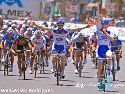 Vuelta a México: Holloway gana la sexta etapa y Sevilla sigue líder