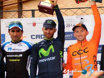 Alejandro Valverde (Movistar) se lleva la XXXIV Vuelta a Murcia