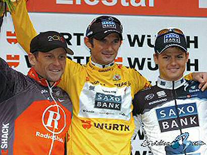 Frank Schleck gana el Tour de Suiza y Tony Martin la última etapa
