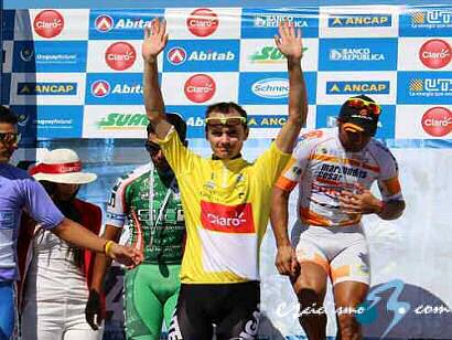 Vuelta del Uruguay: Aguilar se impone en la séptima y Chiarello sigue líder